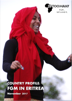 Country Profile: FGM in Eritrea (2017, English)